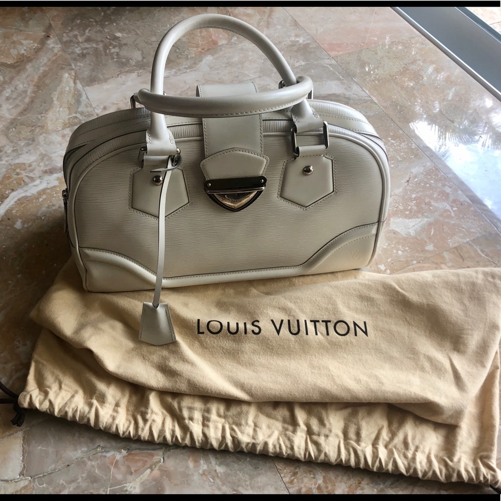 Louis Vuitton off white handbag